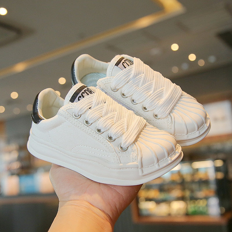 kids Shoes Girls Protection Comfortable Canvas Boys