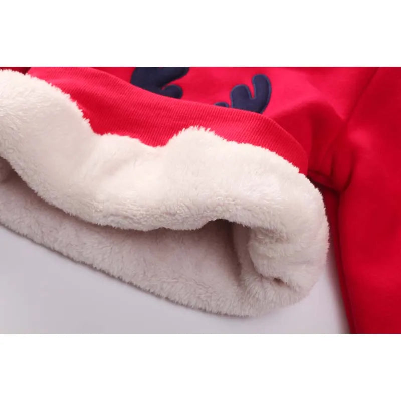 Teodoro Cartoon Elk Pullover Sweater