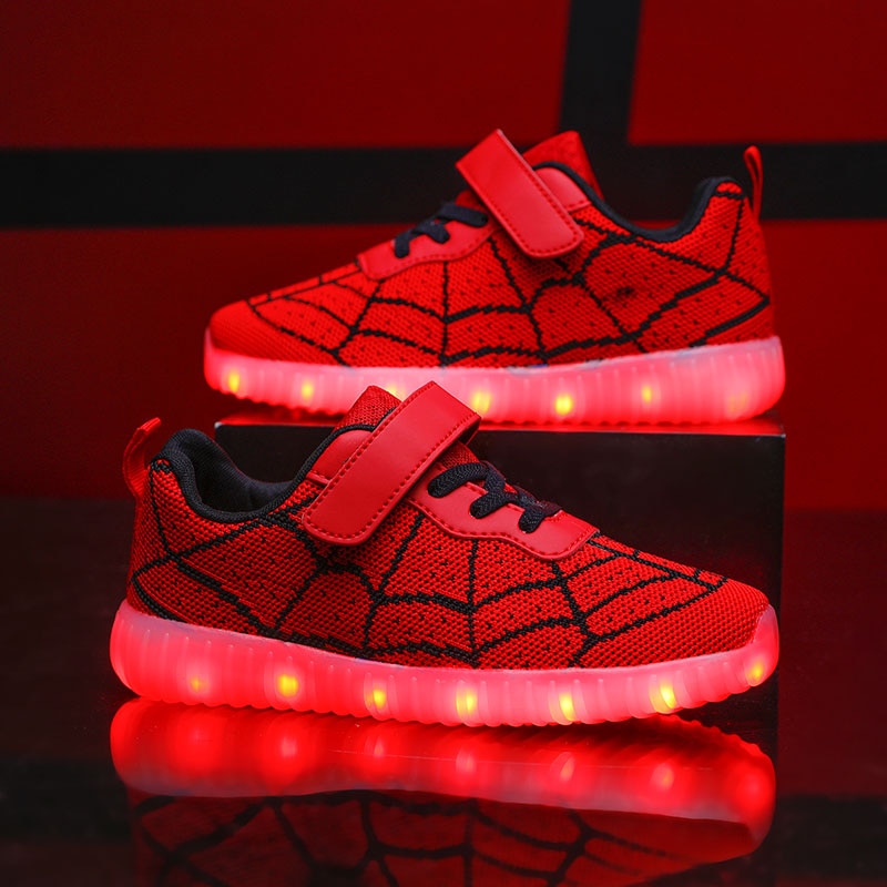 Luminous Kids Sneakers Boys Childre Flashing Shoes Childle Led - GuGuTon