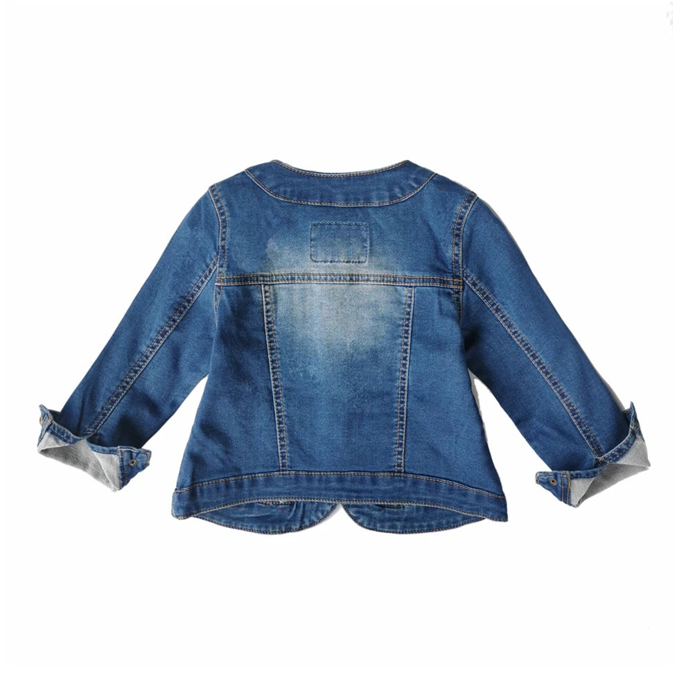 Gloria High Quality Spring Girls Jacket flowers
