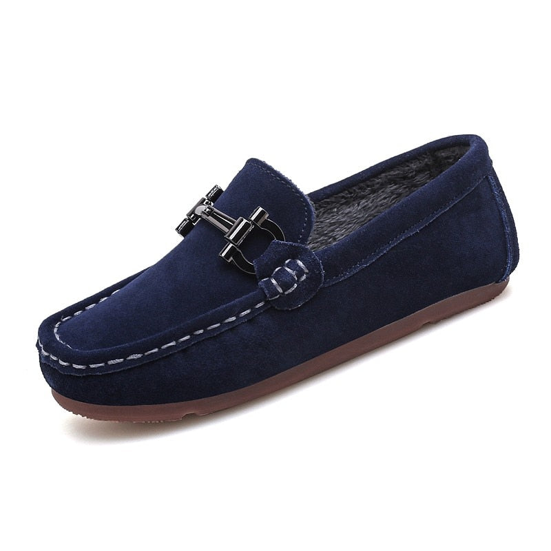 Walking Blue Hard-Wearing Children Flat Shoes Boys - GuGuTon