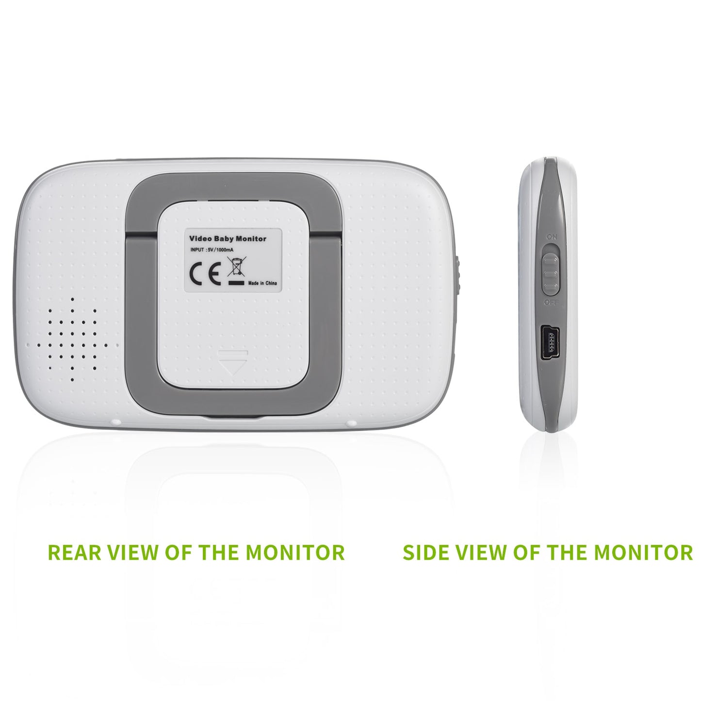 Baby Monitor With Camera 3.2 inch LCD Electronic 2 Way Audio Talk - GuGuTon baby store - Baby Fashion - Toddlers Outfits - Babies Outfits - Toddler Clothes - Kids Clothing - Newborn Clothes - Newborn Wear - Kids Wear - Trending Clothes - Trending Outfits - Fall Fashion - Winter Fashion - Girls Clothes - Boys Clothes - Babies Wear - Kids Accessories - KidsWear - Summer Clothes - Summer Fashion - Summer Trend - Falls Sweaters - Tops - Bottom - Jeans - Blouse - Dresses - Newborn Dresses - Toys