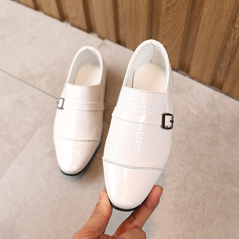 Children Leather Shoes For Boys Toddlers Kids