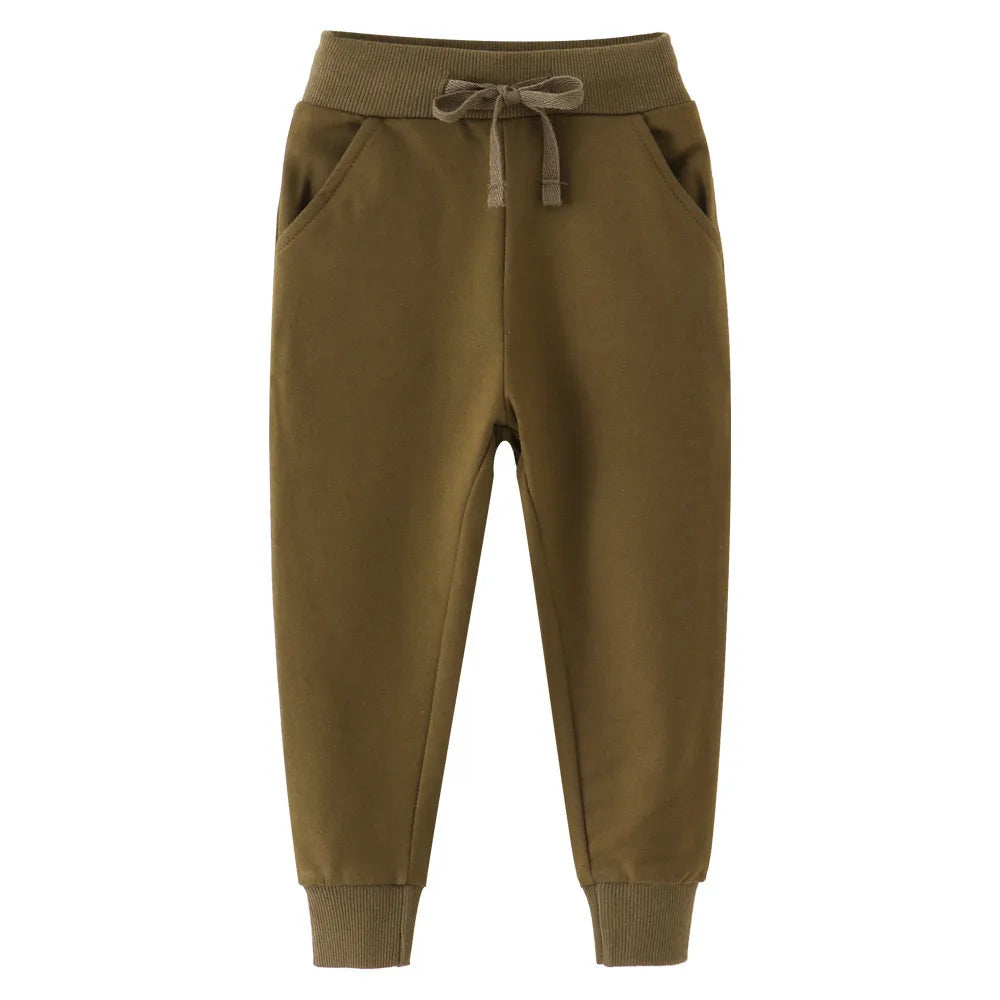 Pablo Children Sweatpants for Autumn Spring Plain Boys Fashion
