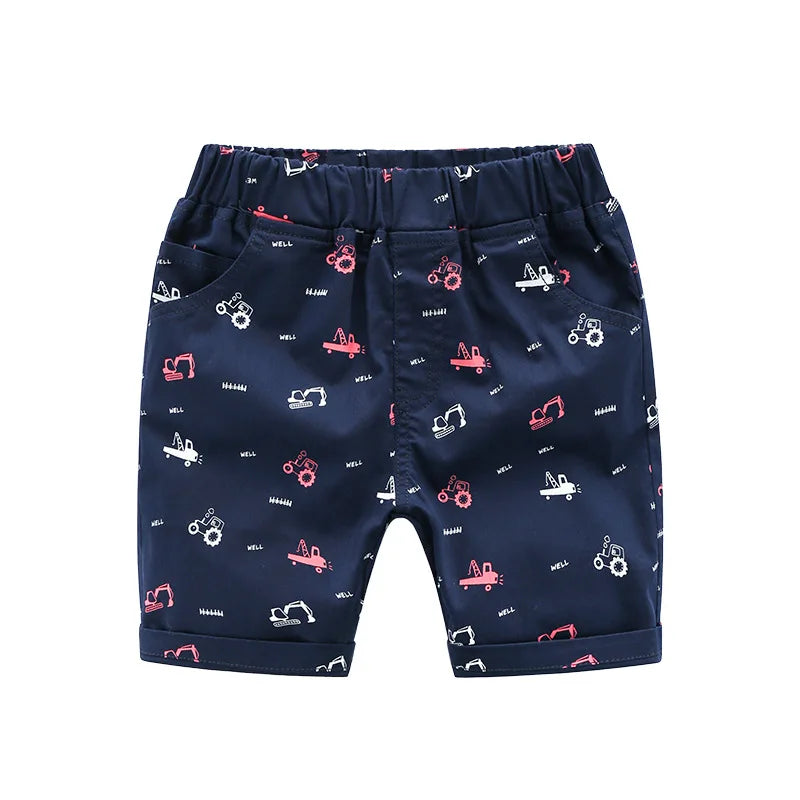 Wandel summer shorts boy Dinosaur Print baby