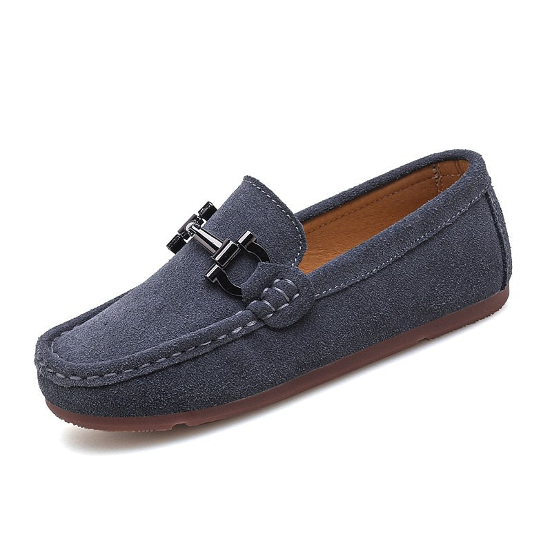 Walking Blue Hard-Wearing Children Flat Shoes Boys - GuGuTon
