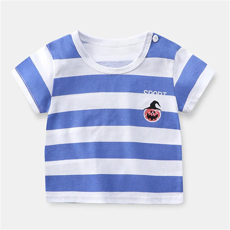 Gael Short Sleeve Cartoon Print Tees
