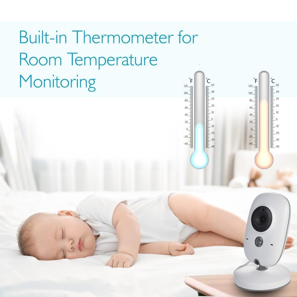 Baby Monitor With Camera 3.2 inch LCD Electronic 2 Way Audio Talk - GuGuTon baby store - Baby Fashion - Toddlers Outfits - Babies Outfits - Toddler Clothes - Kids Clothing - Newborn Clothes - Newborn Wear - Kids Wear - Trending Clothes - Trending Outfits - Fall Fashion - Winter Fashion - Girls Clothes - Boys Clothes - Babies Wear - Kids Accessories - KidsWear - Summer Clothes - Summer Fashion - Summer Trend - Falls Sweaters - Tops - Bottom - Jeans - Blouse - Dresses - Newborn Dresses - Toys