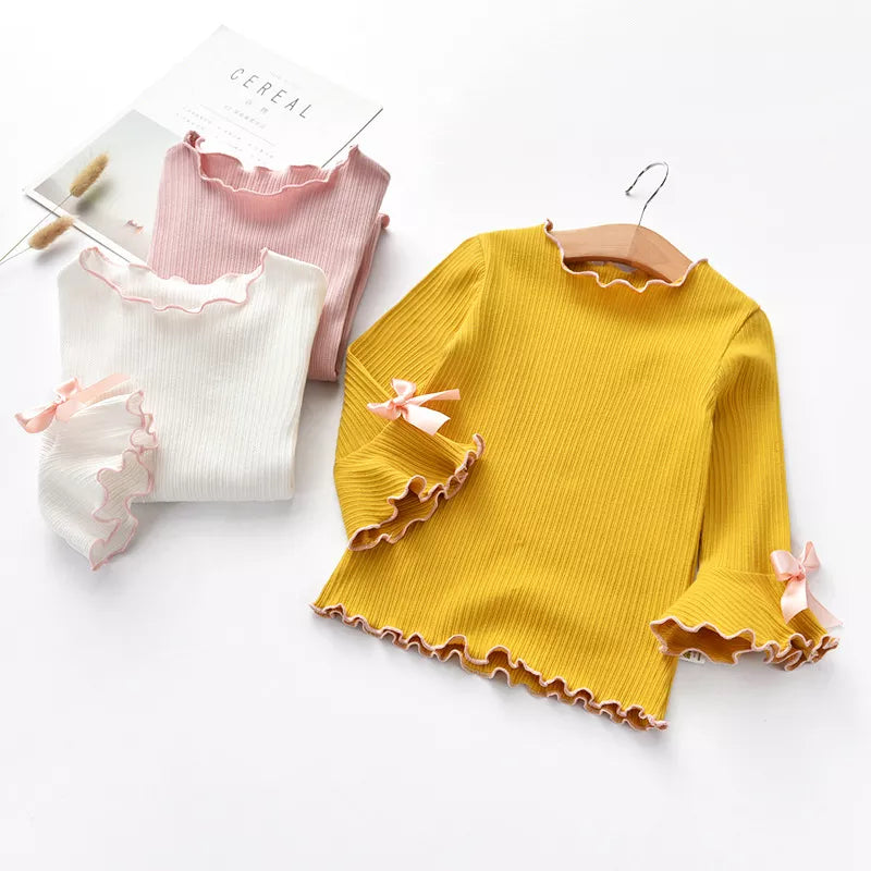 Abigail Autumn Baby Flare Sleeve Casual Children's Cotton
