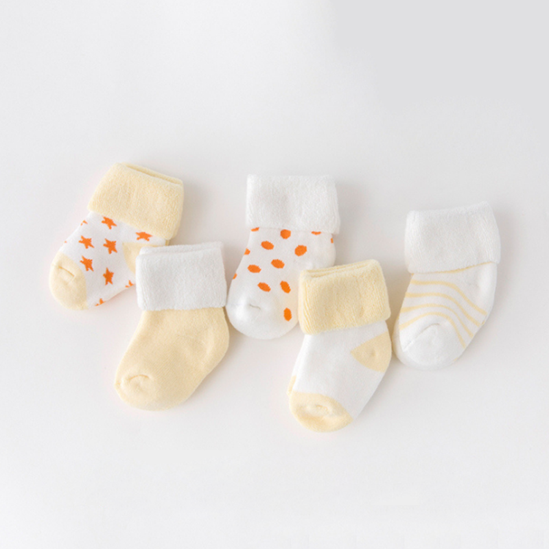 Newborn Baby Boys Girls Thick Warm Foot Socks