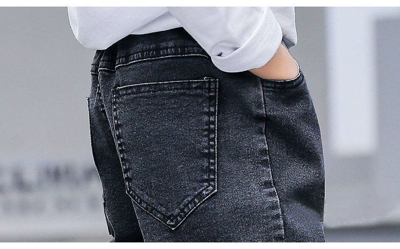 Skinny Kids Slim Boys Stretch Casual Child Clothes Pencil Pants