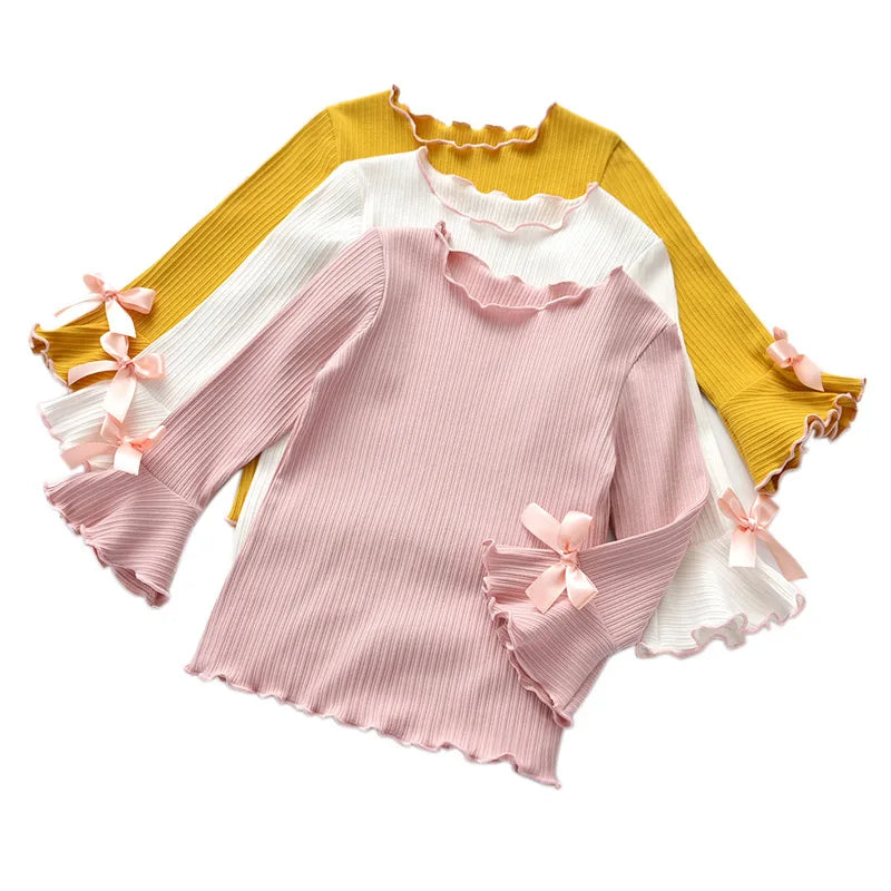 Abigail Autumn Baby Flare Sleeve Casual Children's Cotton