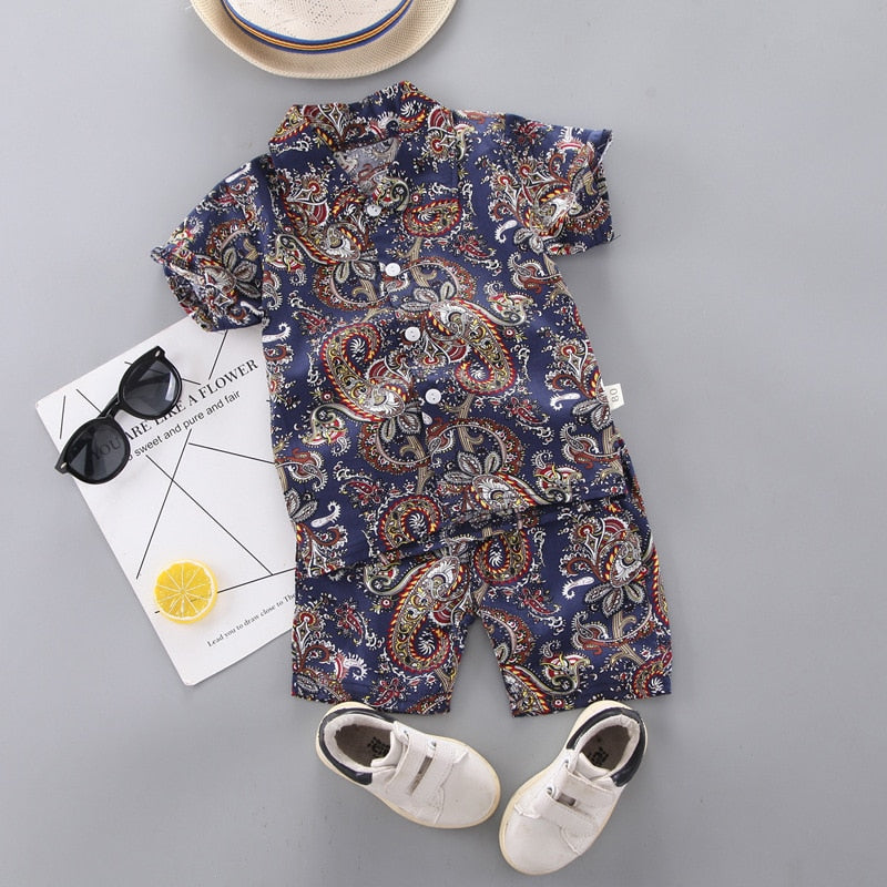 Kamila Children Fashion Clothing Baby Cartoon Two Piece Set - GuGuTon