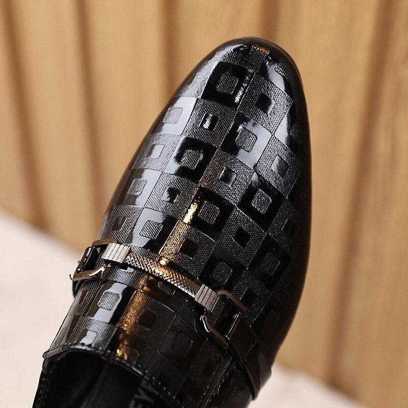 Boys Shoes Kids Leather Flats For Medium Big