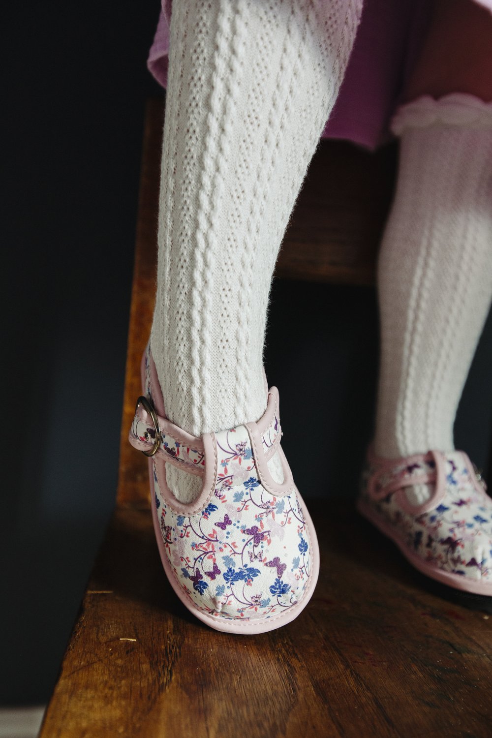 Floral Slip-On Shoes Comfortable Everyday Shoes