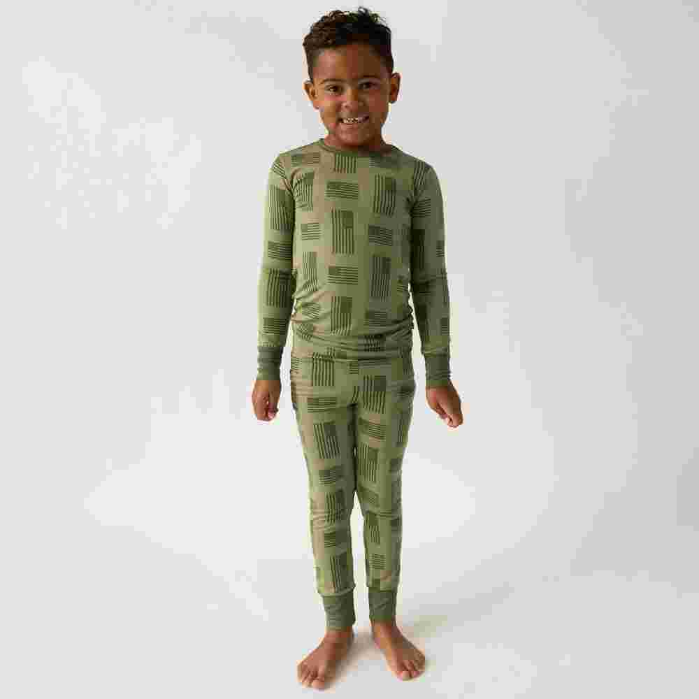 Kolton Bamboo 2-Piece Long Sleeve Set for Comfort