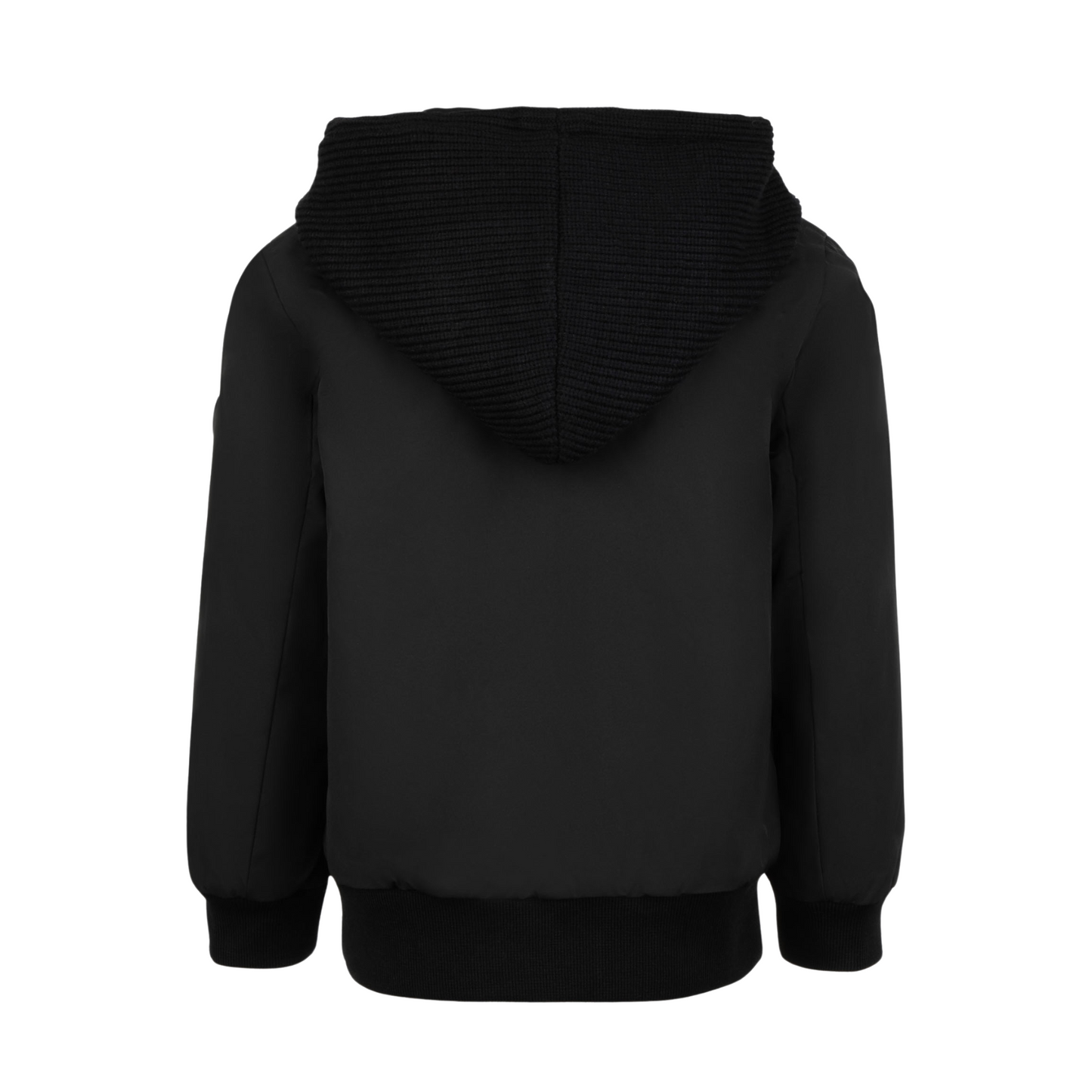 Anthony Hooded Black Winter Jacket