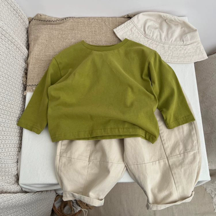 Liam New Arrival Basic Long Sleeves Tees