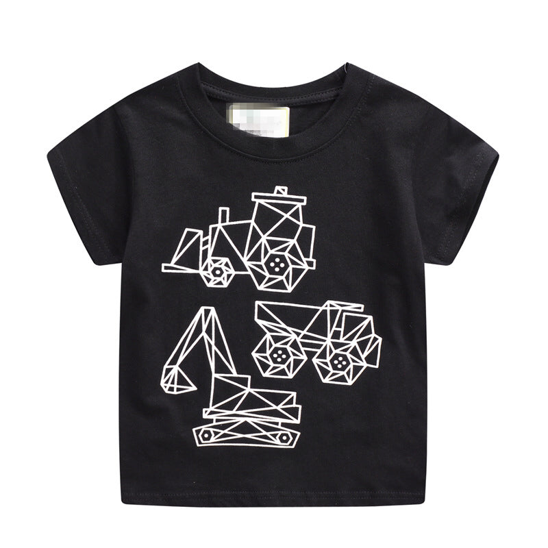 Diego round Neck Short-Sleeved T-shirt