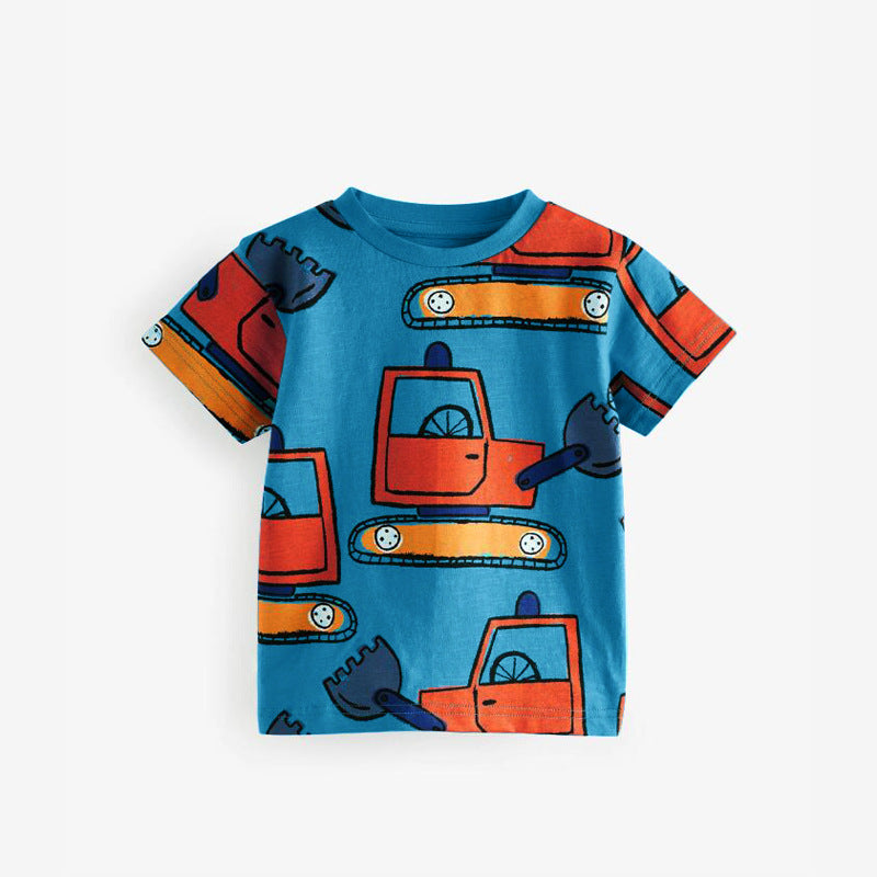Yuji Leisure round Neck Handsome Tees