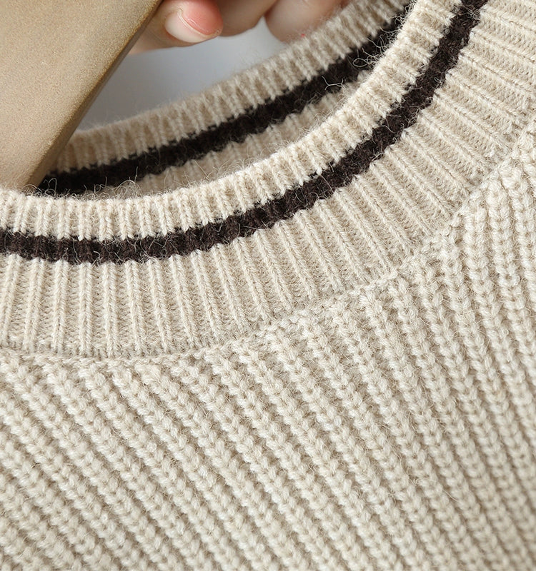 Cristian Fleece-lined Thickened Base Sweater