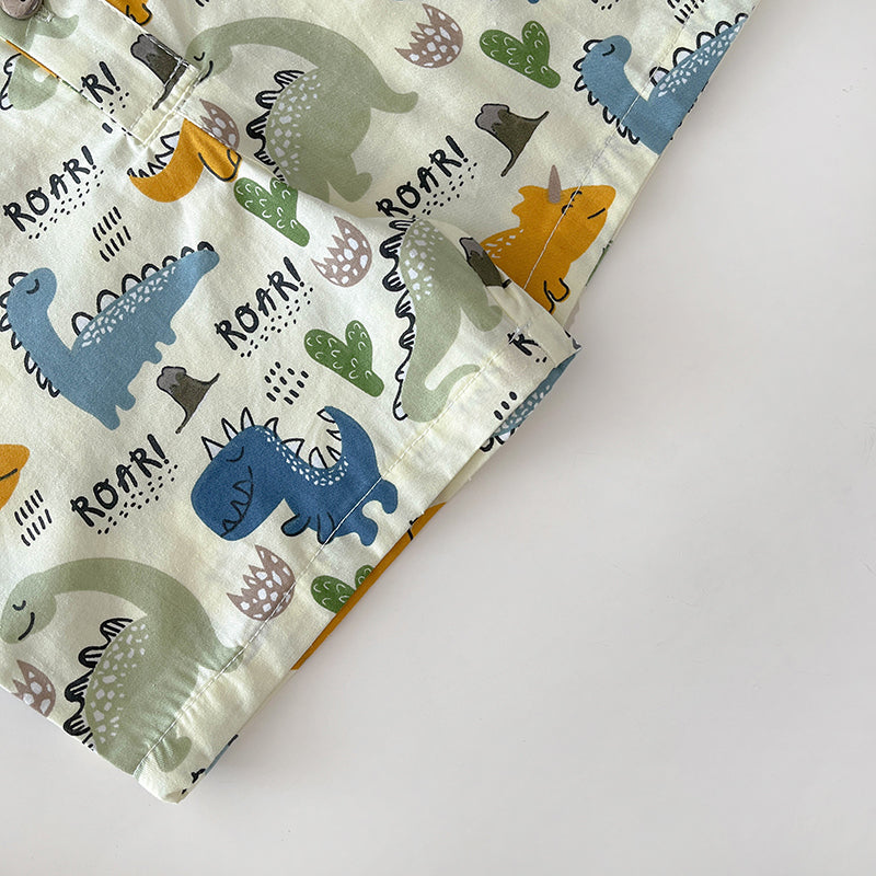 Samuel Dinosaur Beach Short Sleeve Shirt