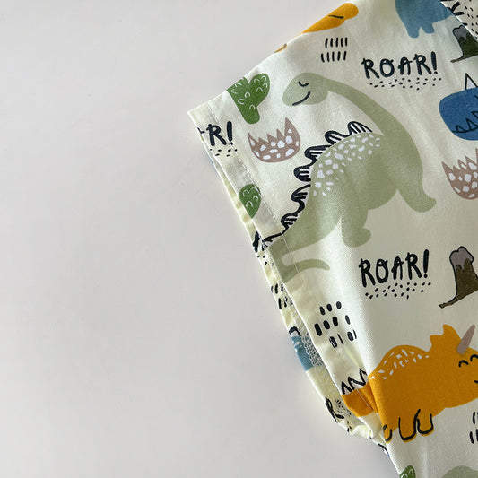 Samuel Dinosaur Beach Short Sleeve Shirt - GuGuTon baby store - Baby Fashion - Toddlers Outfits - Babies Outfits - Toddler Clothes - Kids Clothing - Newborn Clothes - Newborn Wear - Kids Wear - Trending Clothes - Trending Outfits - Fall Fashion - Winter Fashion - Girls Clothes - Boys Clothes - Babies Wear - Kids Accessories - KidsWear - Summer Clothes - Summer Fashion - Summer Trend - Falls Sweaters - Tops - Bottom - Jeans - Blouse - Dresses - Newborn Dresses - Toys