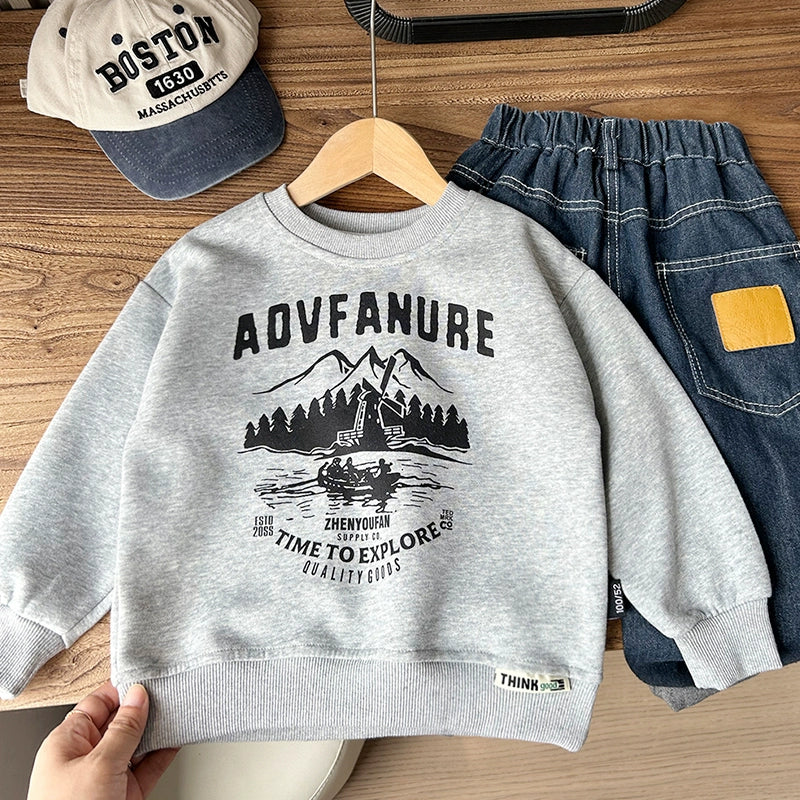 Sadel K-style Western Pullover Sweater