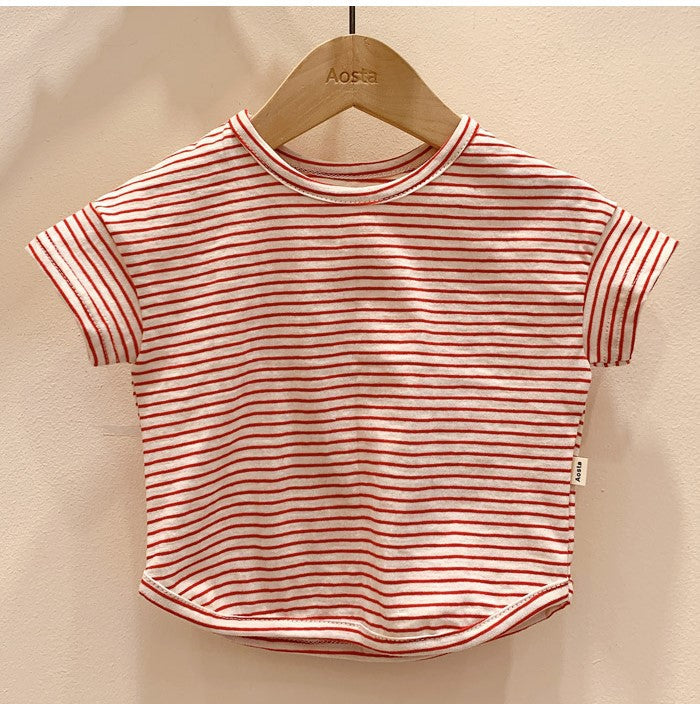 Tony All-Matching Casual Short-Sleeved Tees