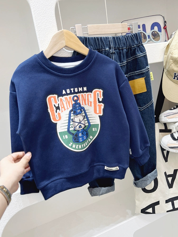 Sadel K-style Western Pullover Sweater