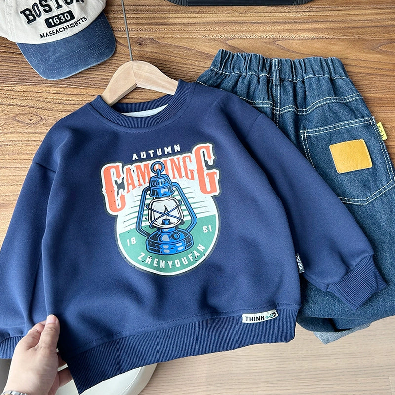 Sadel K-style Western Pullover Sweater