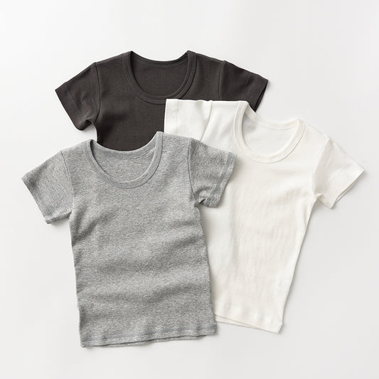 Camilo Round Neck Short Sleeve Tees - GuGuTon baby store - Baby Fashion - Toddlers Outfits - Babies Outfits - Toddler Clothes - Kids Clothing - Newborn Clothes - Newborn Wear - Kids Wear - Trending Clothes - Trending Outfits - Fall Fashion - Winter Fashion - Girls Clothes - Boys Clothes - Babies Wear - Kids Accessories - KidsWear - Summer Clothes - Summer Fashion - Summer Trend - Falls Sweaters - Tops - Bottom - Jeans - Blouse - Dresses - Newborn Dresses - Toys