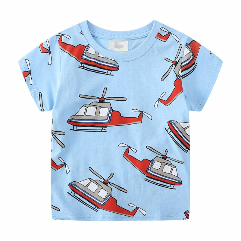 Diego round Neck Short-Sleeved T-shirt