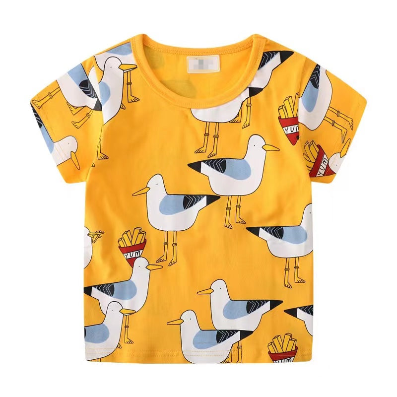 Diego round Neck Short-Sleeved T-shirt