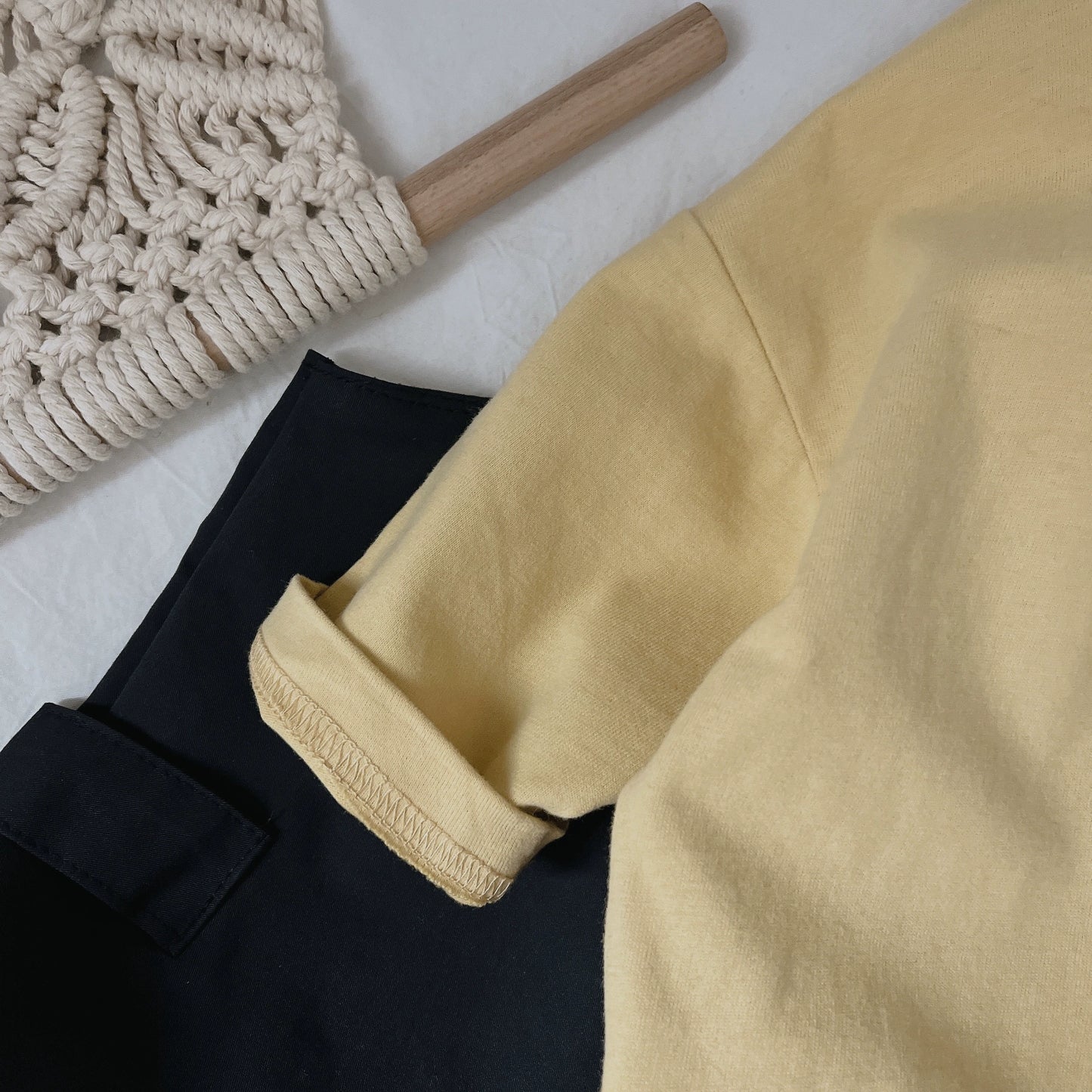 Oli Korea Soft Long Sleeve Spring Sweater
