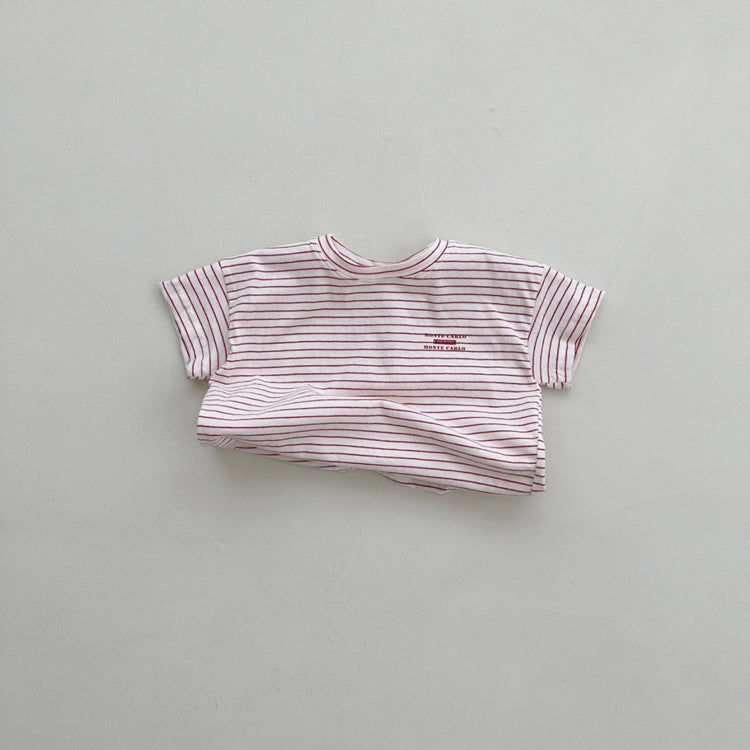 Marcelo Striped Half Sleeve Tees