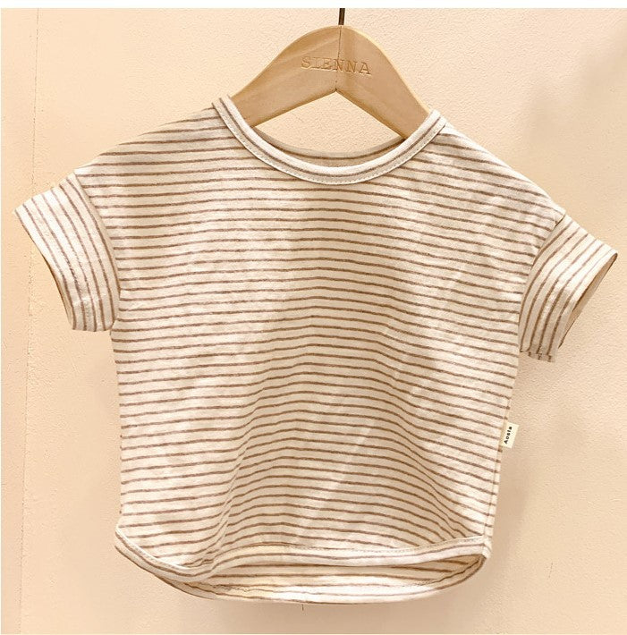 Tony All-Matching Casual Short-Sleeved Tees