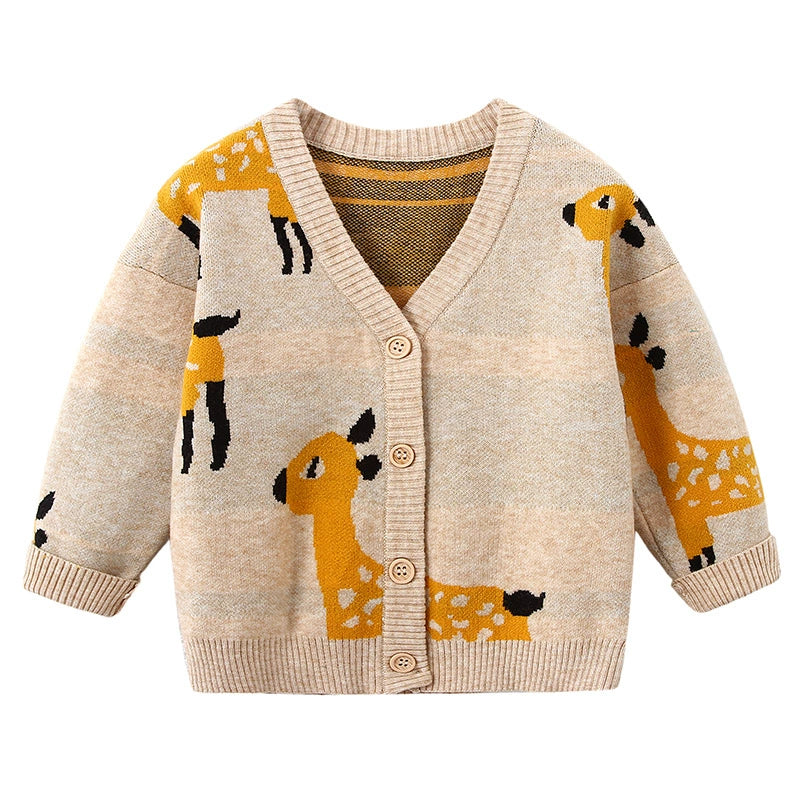 Roman Cotton Coat Casual Sweater