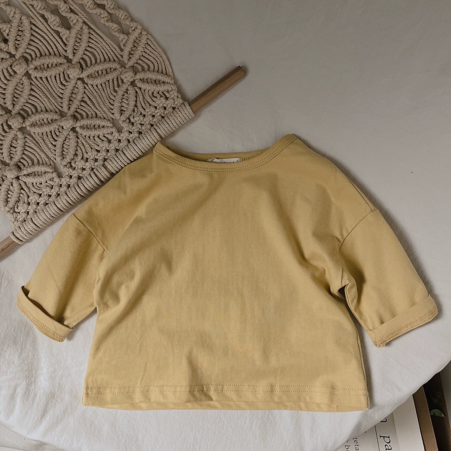 Oli Korea Soft Long Sleeve Spring Sweater