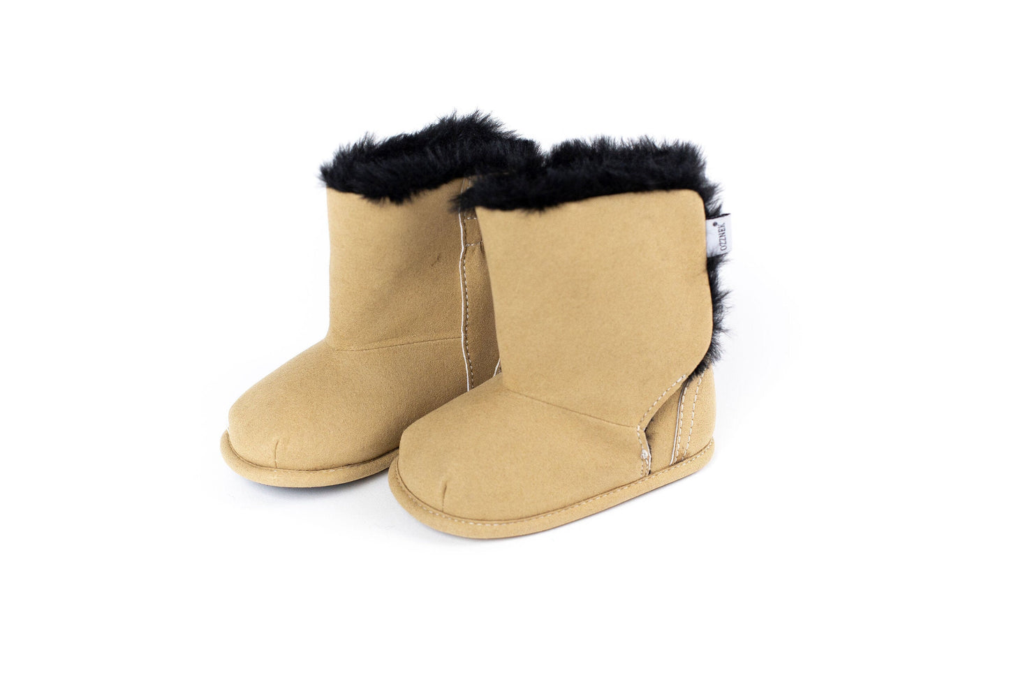 Taupe Boot Top with Black Faux-Fur Lining - GuGuTon baby store - Baby Fashion - Toddlers Outfits - Babies Outfits - Toddler Clothes - Kids Clothing - Newborn Clothes - Newborn Wear - Kids Wear - Trending Clothes - Trending Outfits - Fall Fashion - Winter Fashion - Girls Clothes - Boys Clothes - Babies Wear - Kids Accessories - KidsWear - Summer Clothes - Summer Fashion - Summer Trend - Falls Sweaters - Tops - Bottom - Jeans - Blouse - Dresses - Newborn Dresses - Toys