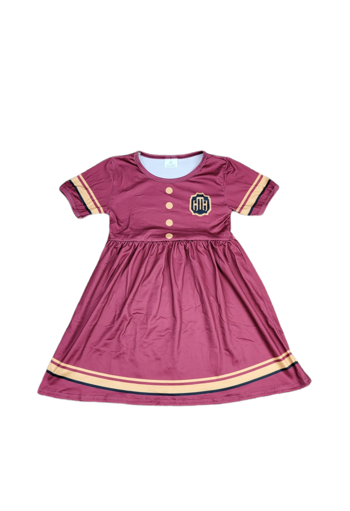 Jacque Hotel Host Milk Silk Short Sleeve Dress