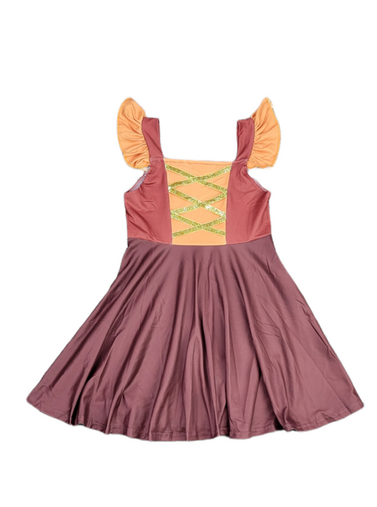 Yeinisie Inspired Milk Silk Dress