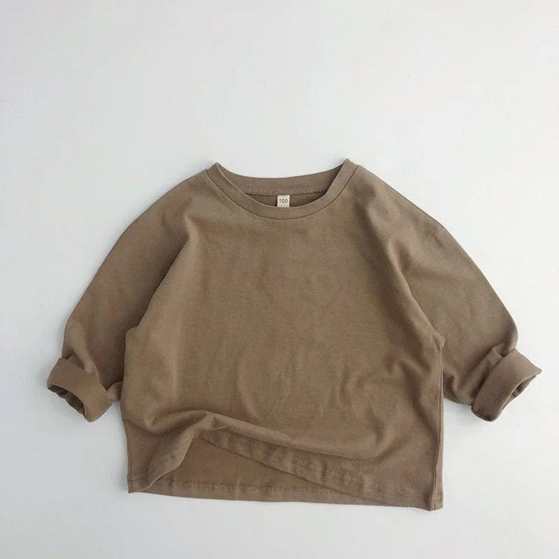 Wesly Long Sleeve Cotton Spring Tees