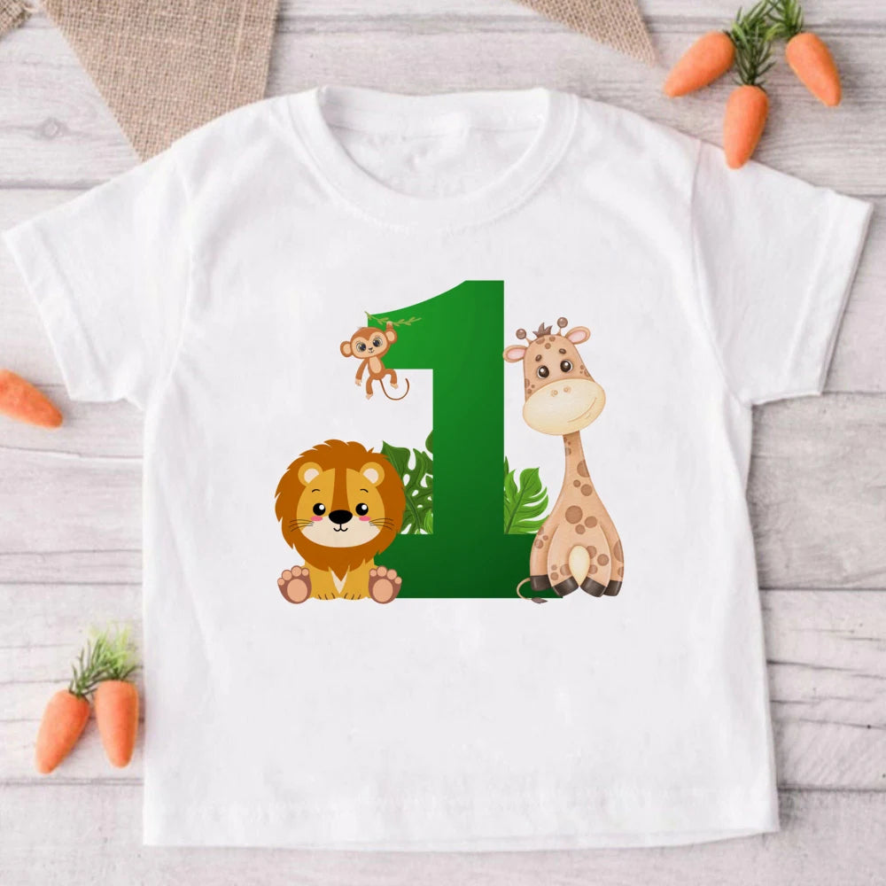 Noah Party Outfits Toddler Short Sleeve Tees