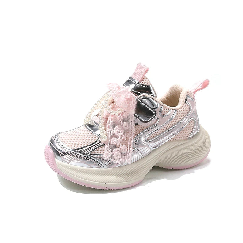 Girls' Sports Fashion Dad Shoes 2025 Spring