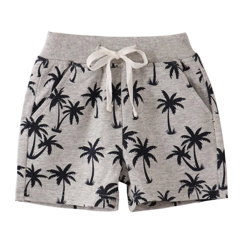 Bartolo Jumping Meters Summer Shorts Fashion palmer print