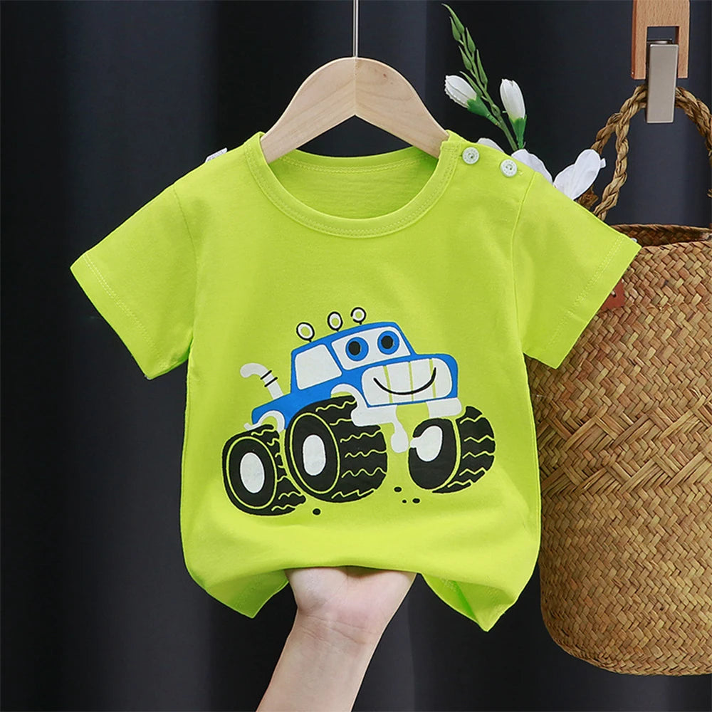 Rodrigo Summer Cartoon Short-Sleeved Tops