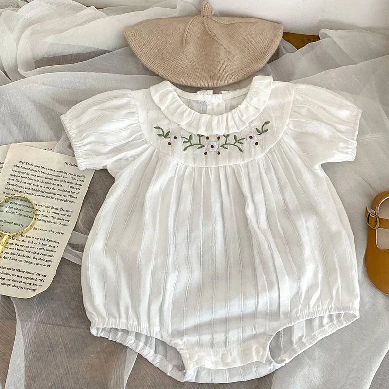 Tyla Baby Girls Jumpsuit Summer Korean Style Flower