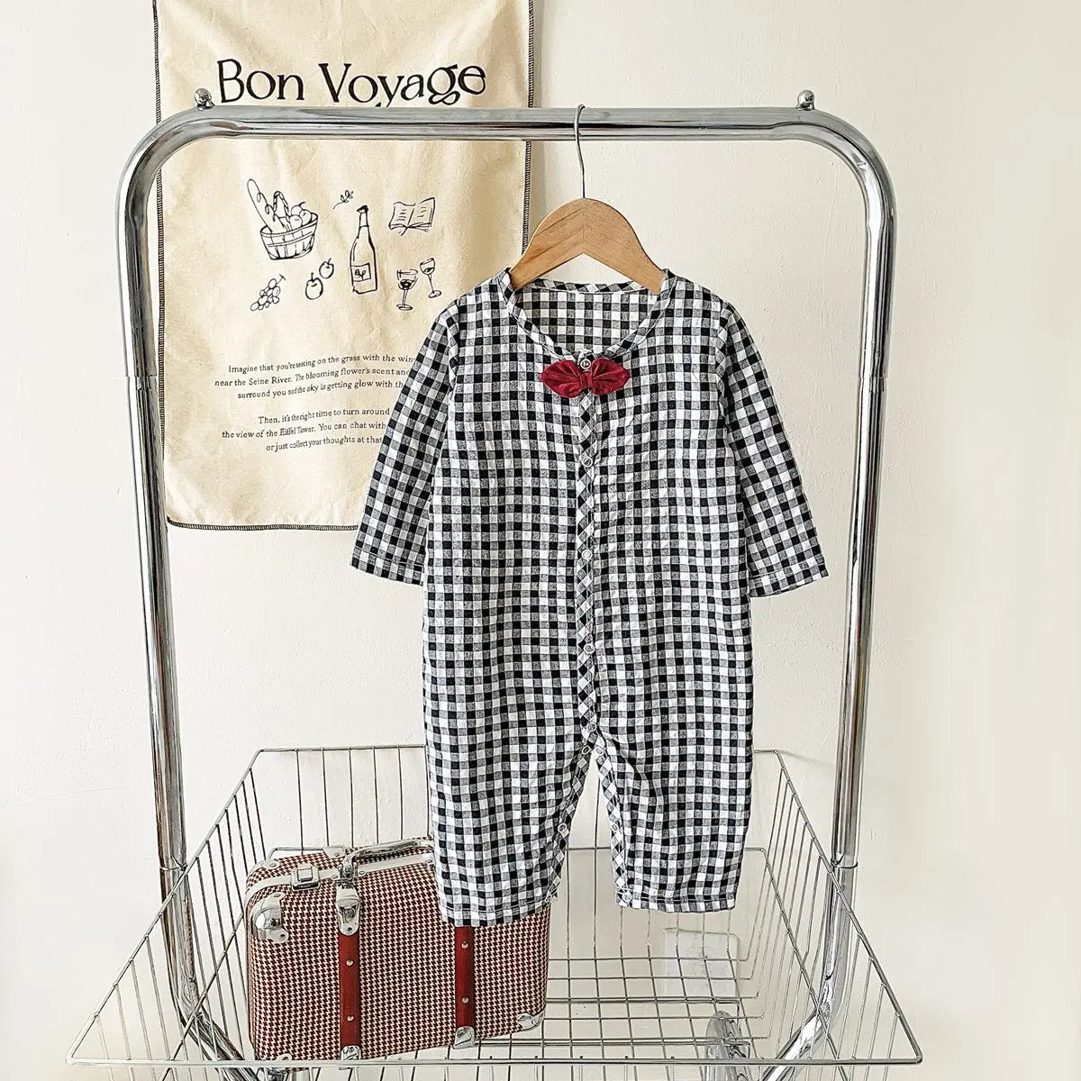 Carlos Toddler Boys Long Sleeve Rompers Cotton Casual