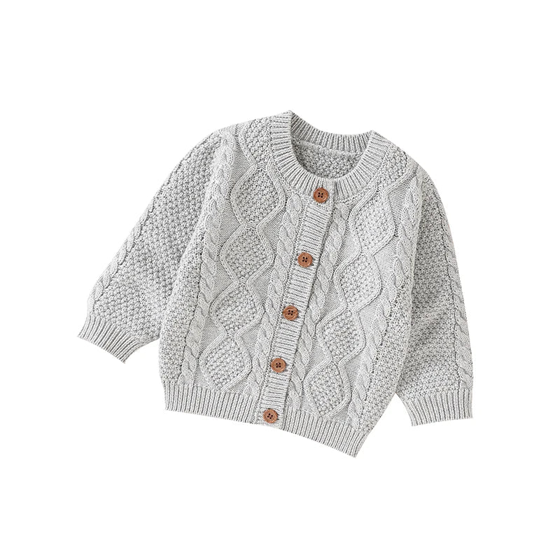 Michell Cotton Knitted Newborn Solid Top
